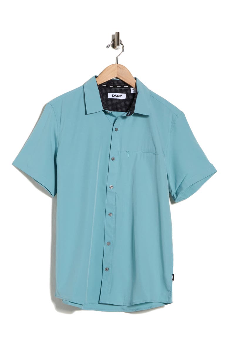 Lenox Tech Shirt, Alternate, color, CAMEO BLUE