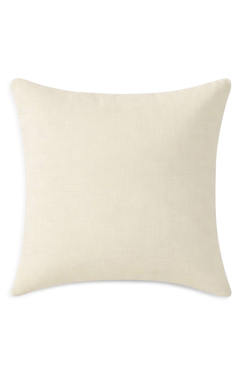 Sunday Citizen Palm Leaf Embroidered Throw Pillow, Alternate, color, 