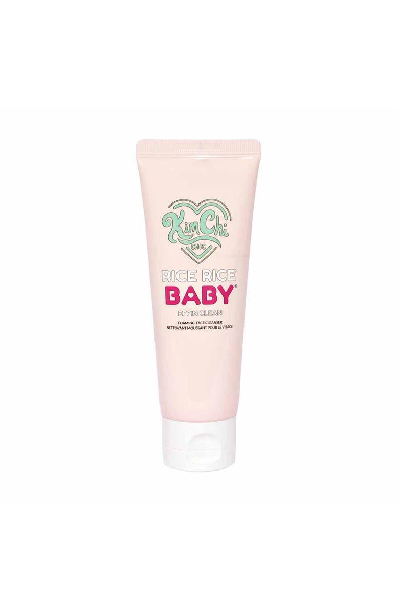 KIMCHI CHIC BEAUTY Rice Rice Baby Foaming Makeup Removing Face Wash 3.38oz 01 Effin Clean, Alternate, color, 01 Effin Clean