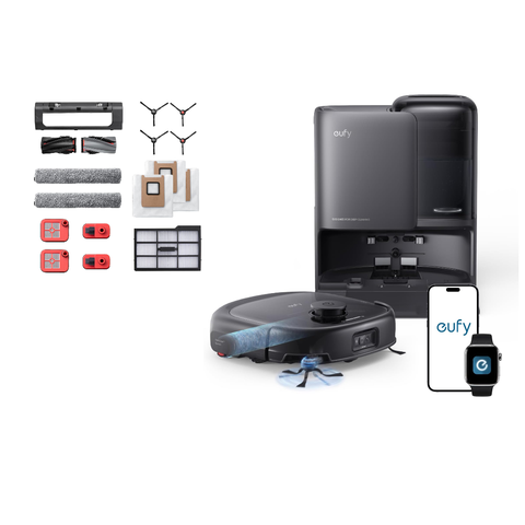 E25 Omni Robot Vacuum and Official Replacement Parts Kit