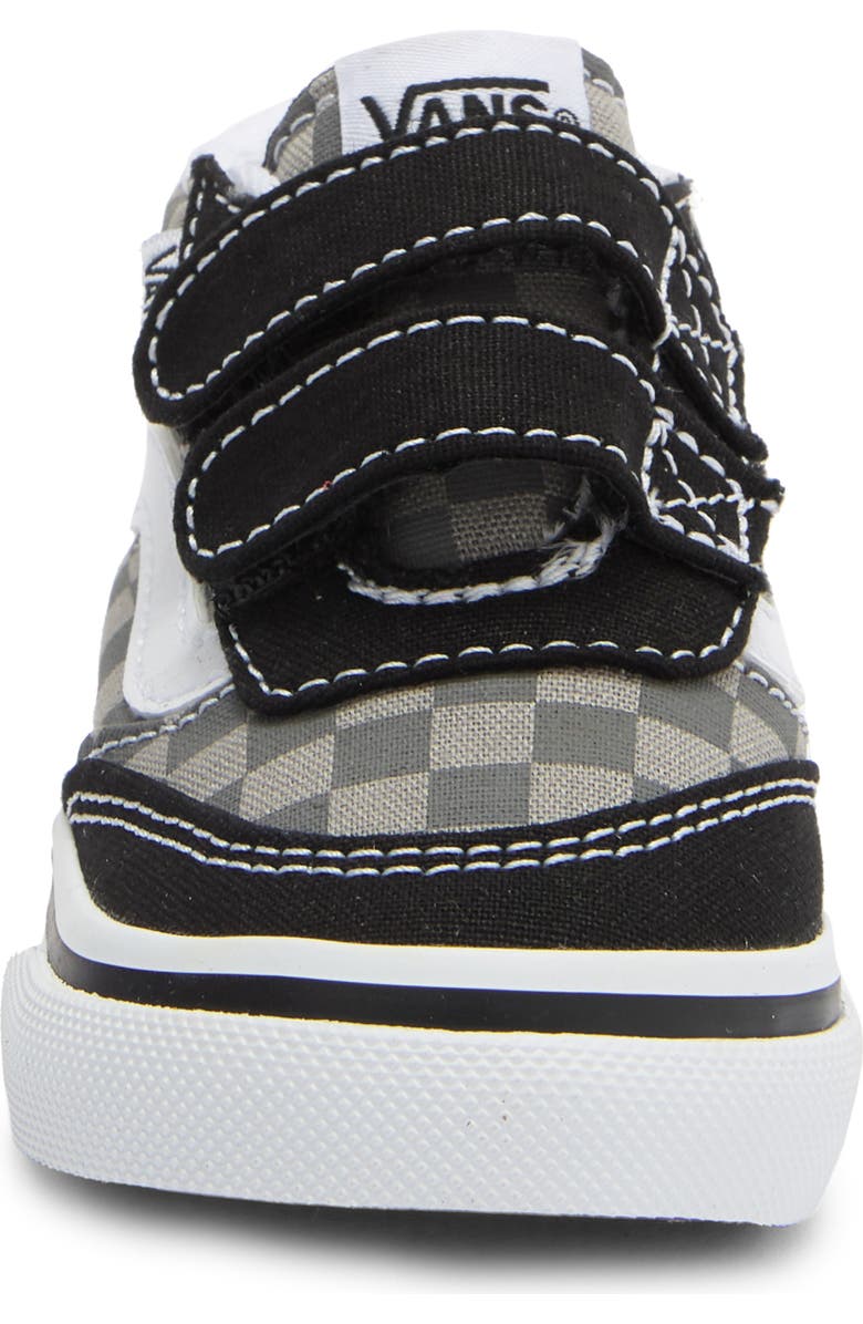 Vans Kids' Brooklyn Mid Top Sneaker, Alternate, color, Tonal Check Pewter