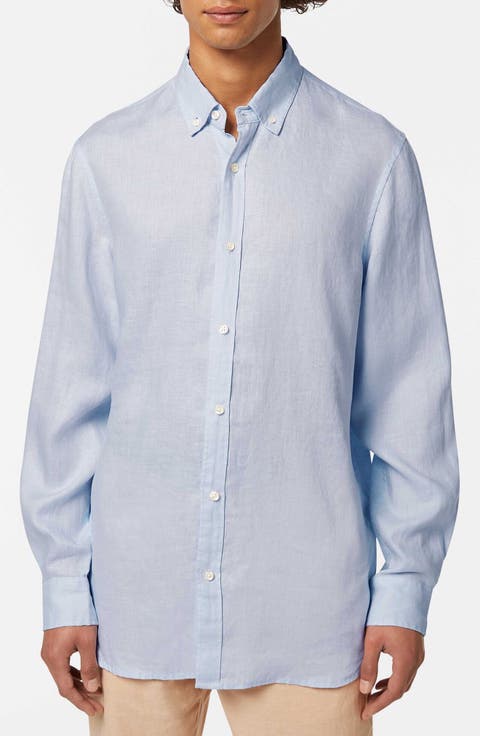 Linen Button-Down Shirt