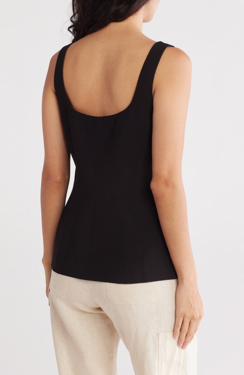 WAYF Button-Up Vest, Alternate, color, Black