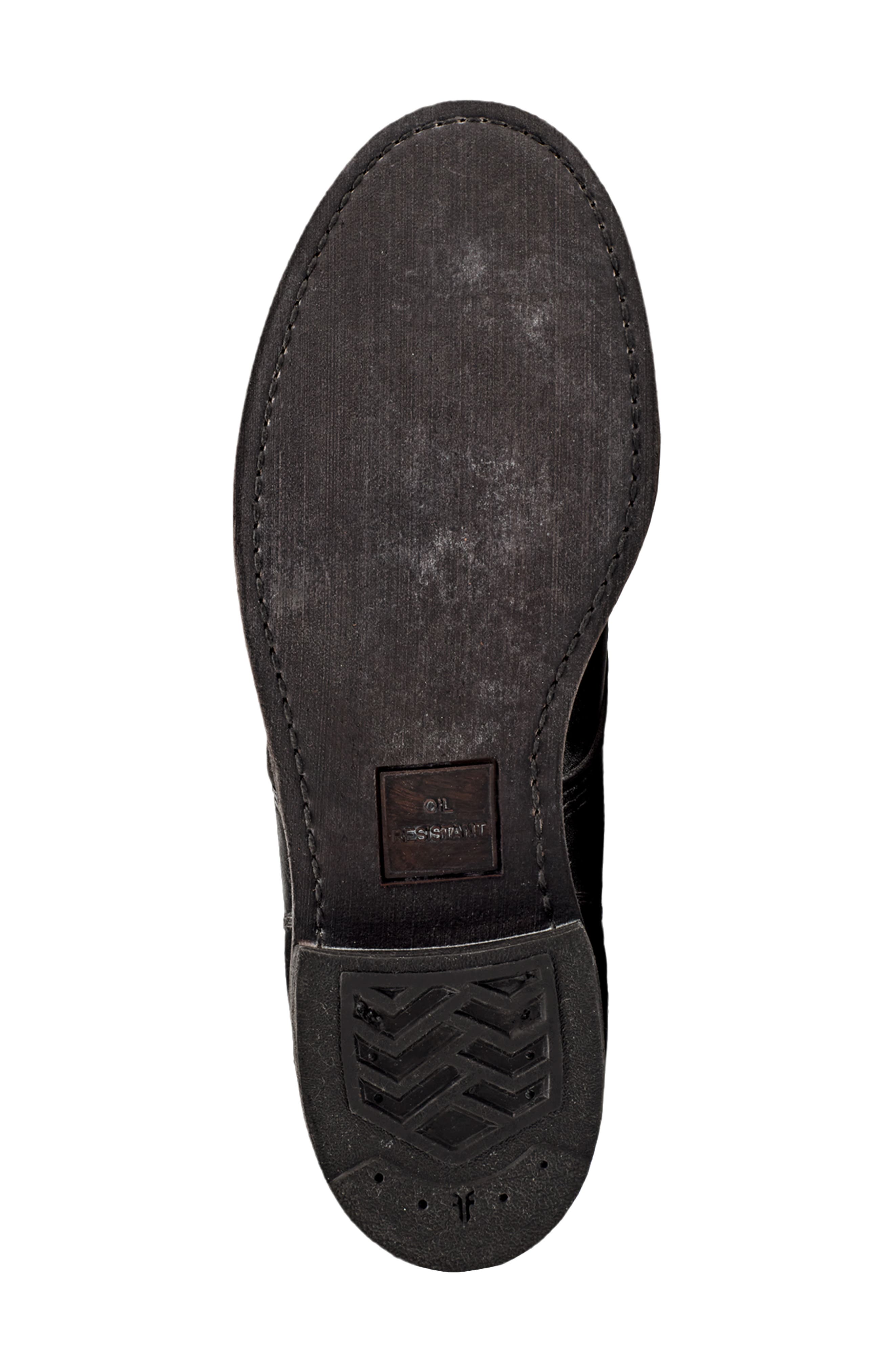 Frye 'Prison' Leather Boot, Alternate, color, Black