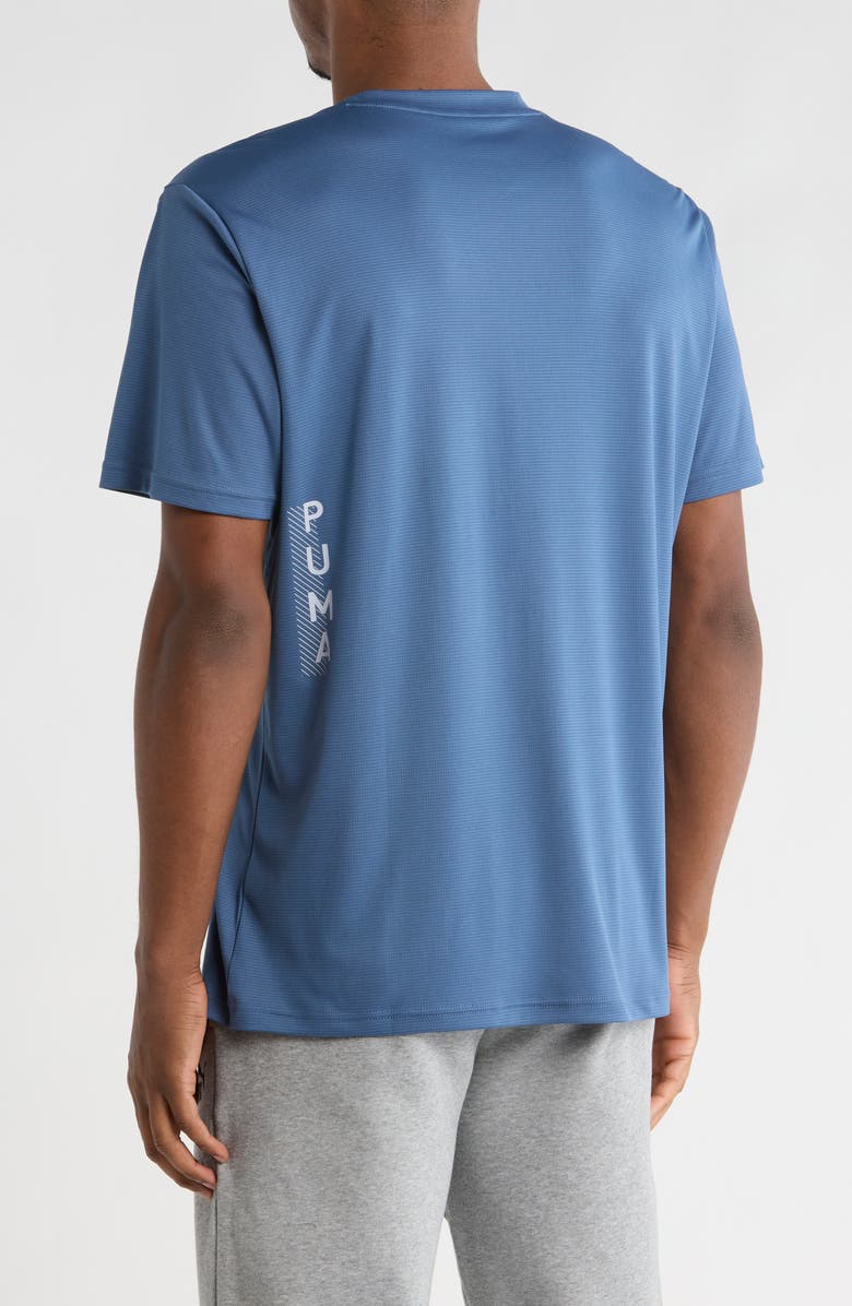 PUMA Level Up Graphic T-Shirt, Alternate, color, Dark Indigo