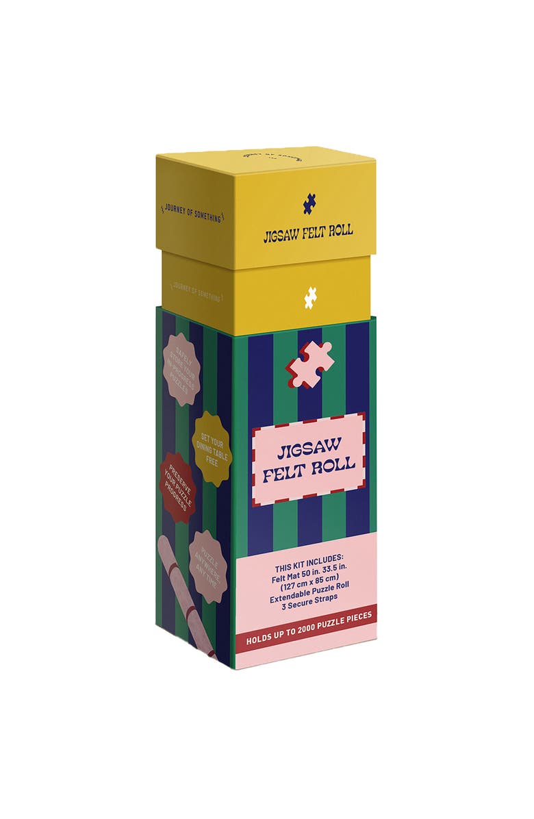 Journey of Something Jigsaw Felt Roll, Portable Puzzle Storage Accessory, Main, color, 