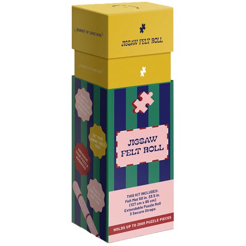 Jigsaw Felt Roll, Portable Puzzle Storage Accessory