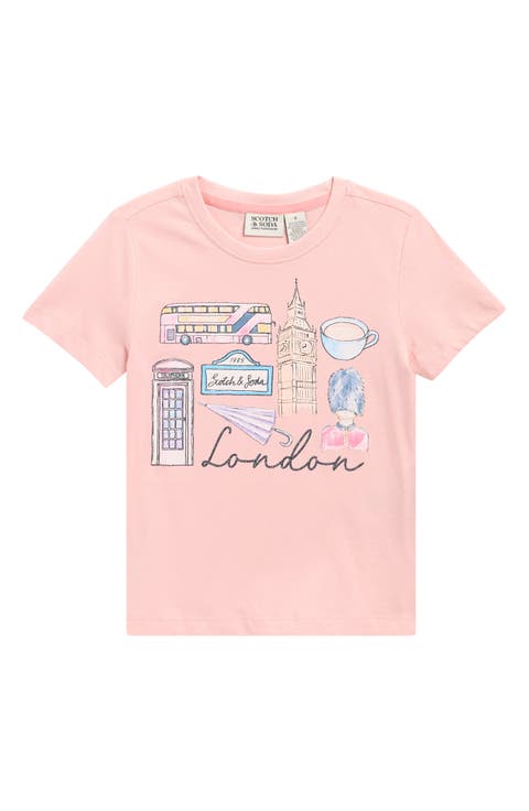 Kids' London Logo Graphic T-Shirt (Little Kid)