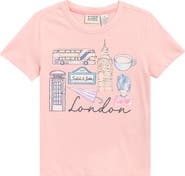 Scotch & Soda Kids' London Logo Graphic T-Shirt