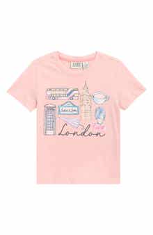 Scotch & Soda Kids' London Logo Graphic T-Shirt