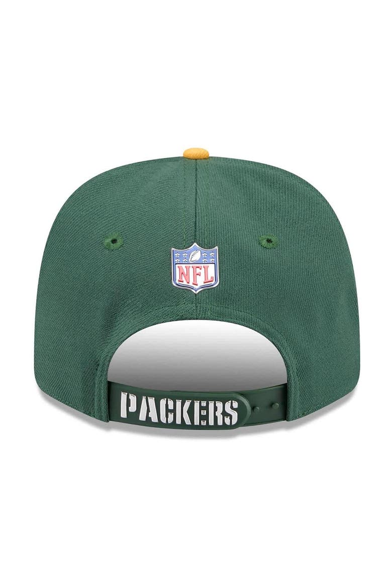 Men's New Era  Green/Gold Green Bay Packers 2026 NFL Draft 9SEVENTY Adjustable Hat, Alternate, color, Green
