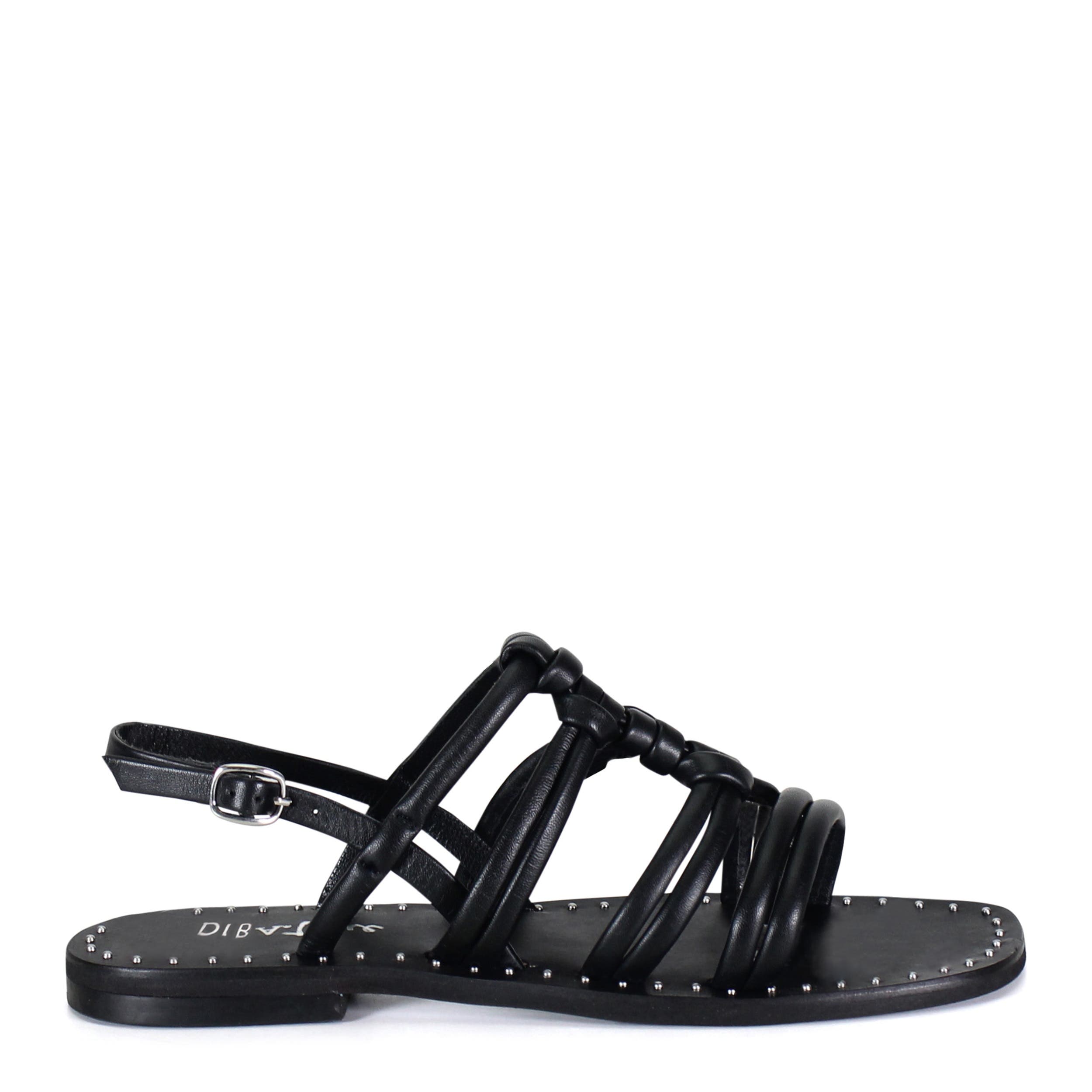 Diba True MOS SAIC Knotted Tube Leather Sandal, Alternate, color, 