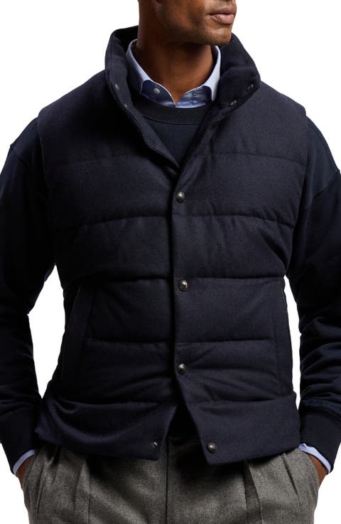 Whitwell Cashmere Down Puffer Vest
