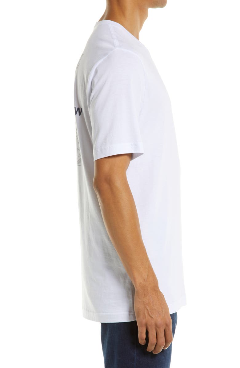 TravisMathew Road Map Logo Cotton Graphic Tee, Alternate, color,