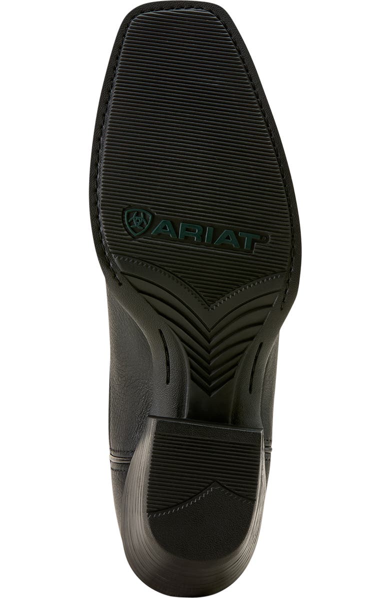 Ariat Sport Lawman Square Toe Cowboy Boot, Alternate, color, Black