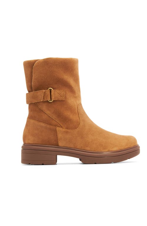 Abeo Vista Mid Boot In Dark Tan - Regular