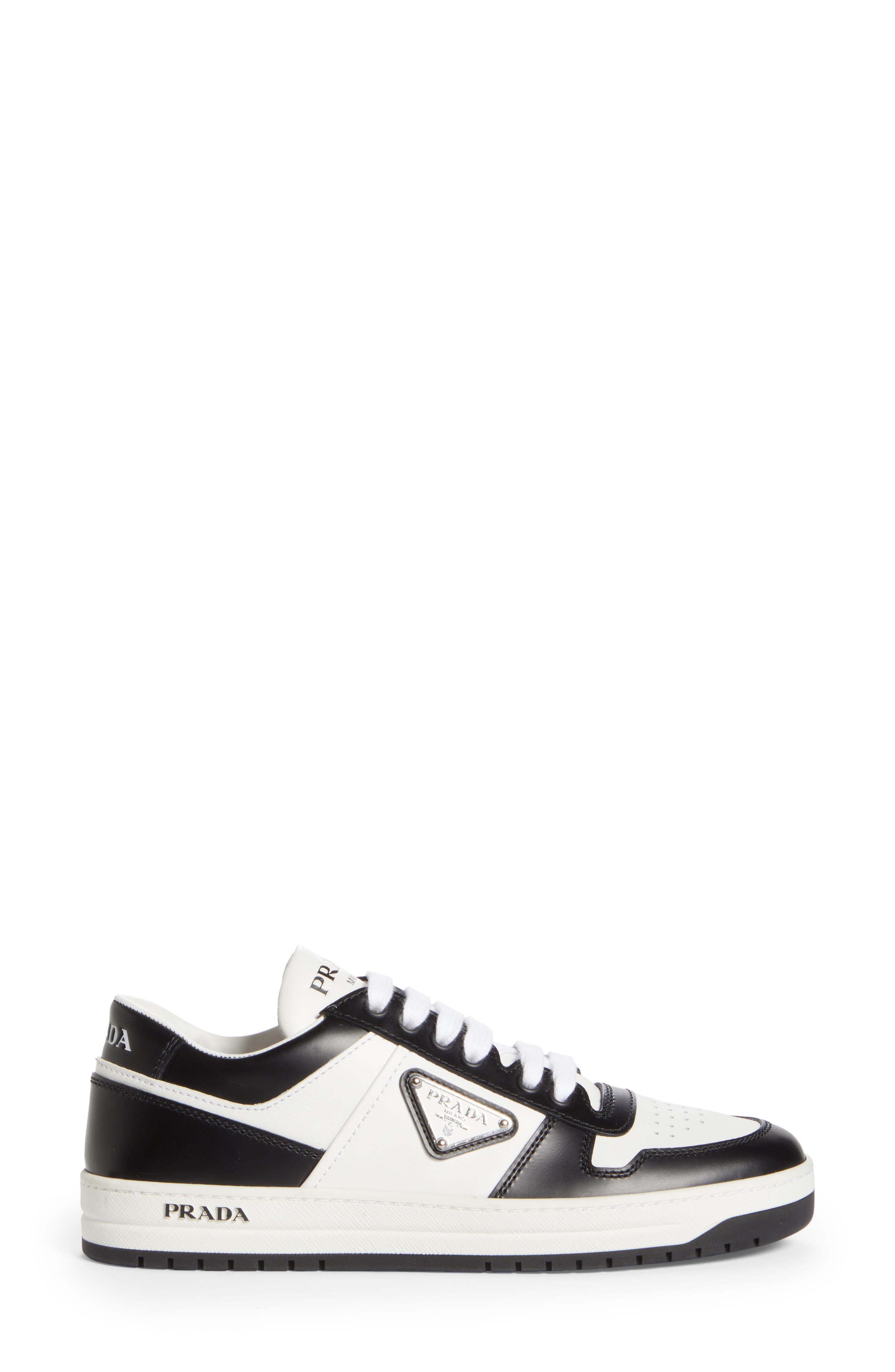 Prada Logo Sport Sneaker, Alternate, color, 