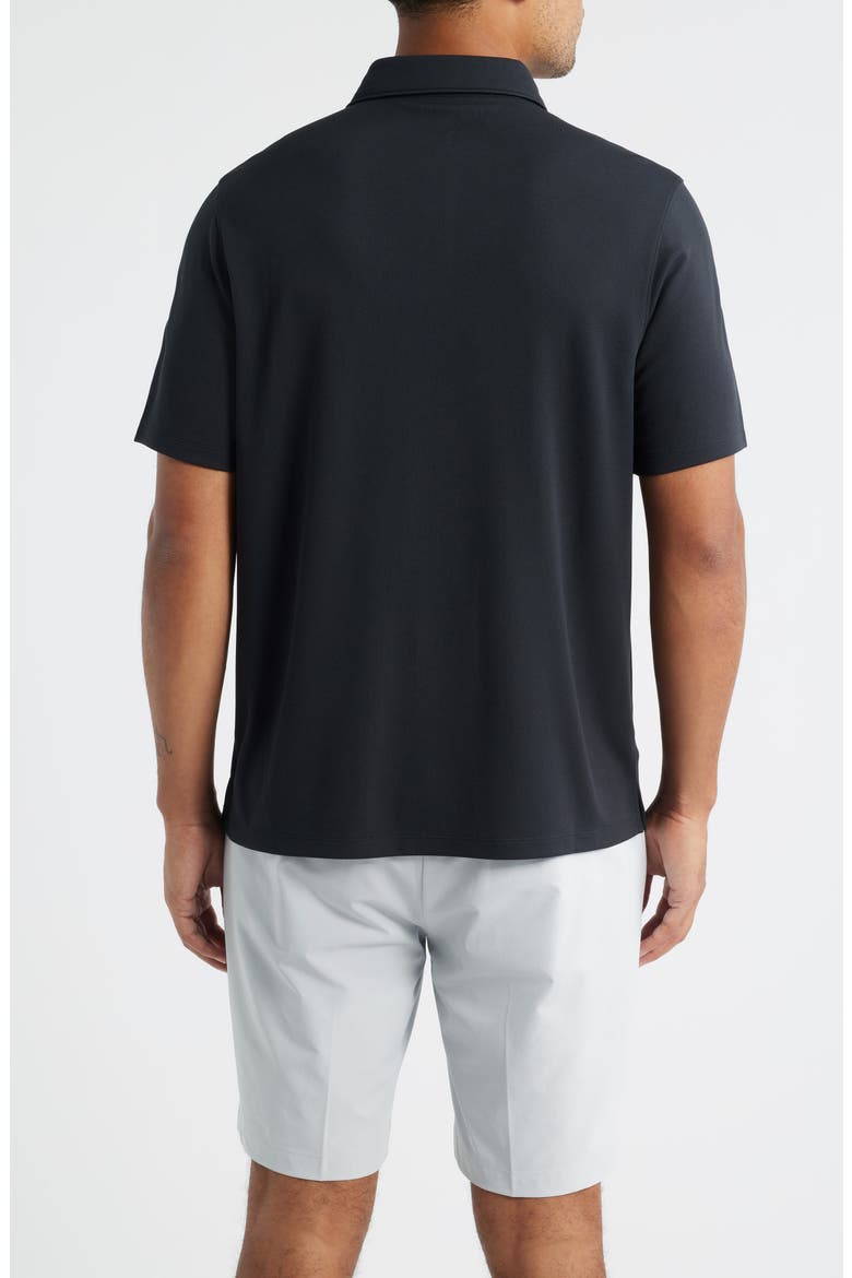 Swing Golf Polo, Alternate, color, BLACK CAVIAR