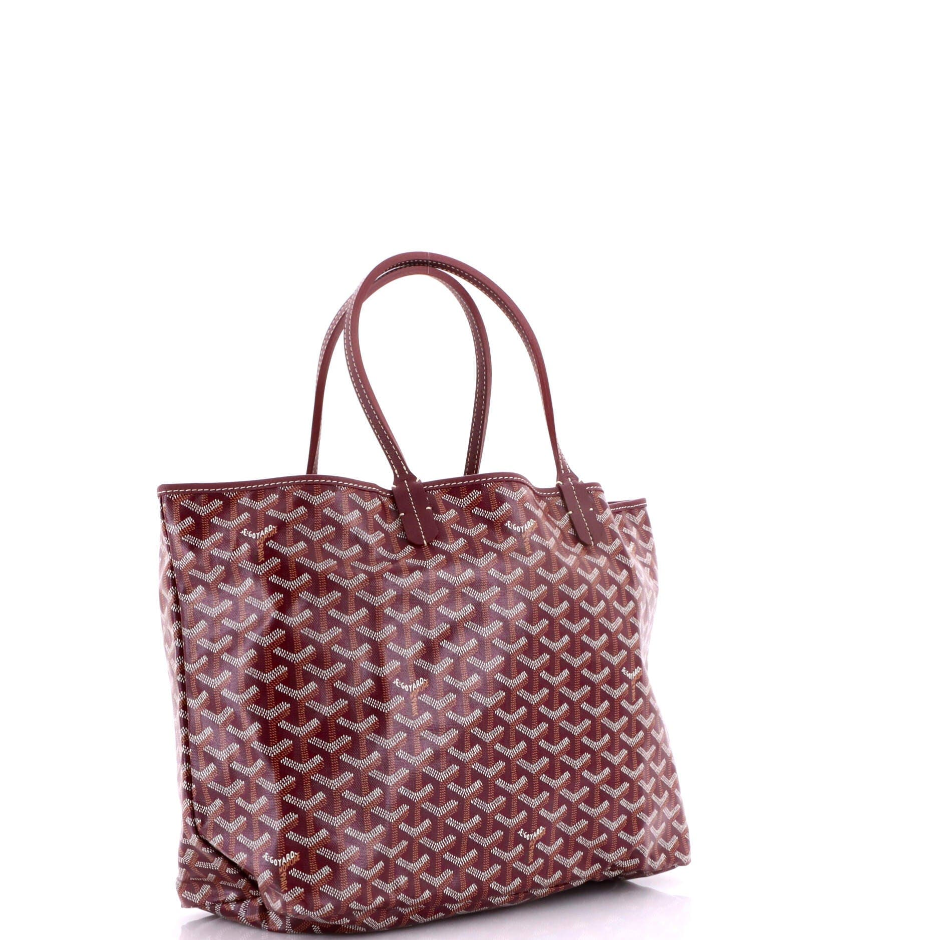 Pre-Owned Goyard Saint Louis Tote Coated Canvas PM, Alternate, color, Rose Gold
