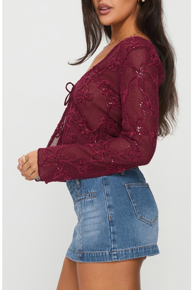 Darbi Denim Miniskort, Alternate, color, MID BLUE