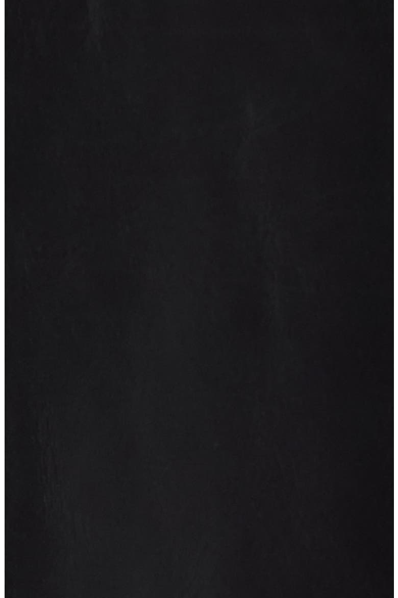 Raw Edge Tailored Leather Jacket, Alternate, color, BLACK