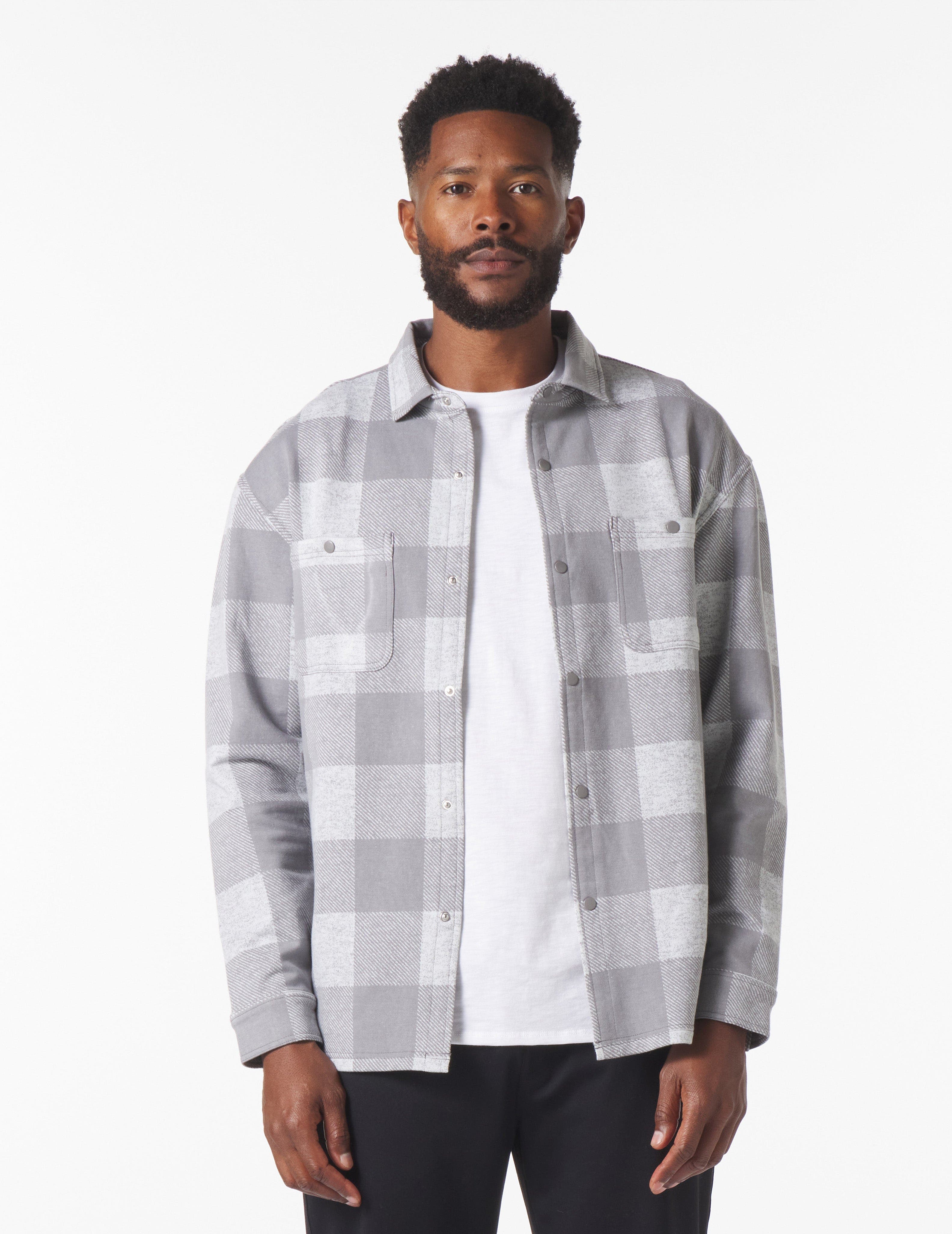 Ash Grey/Greystone Plaid
