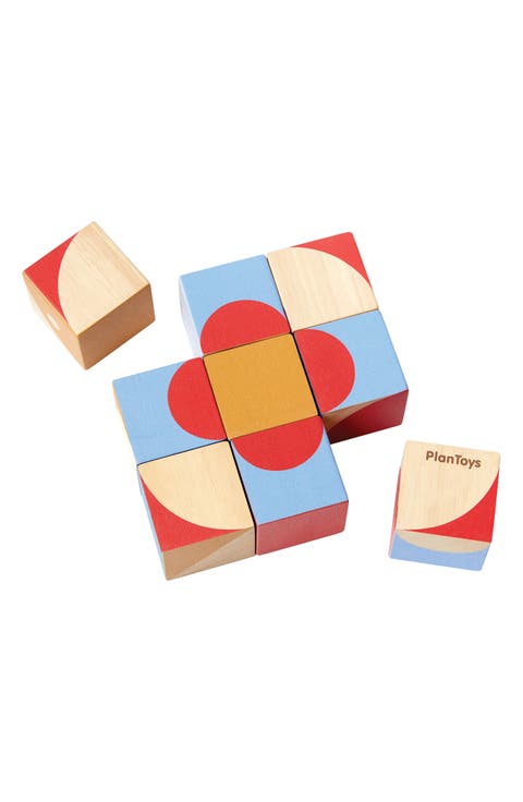 Geo Pattern Cube Playset