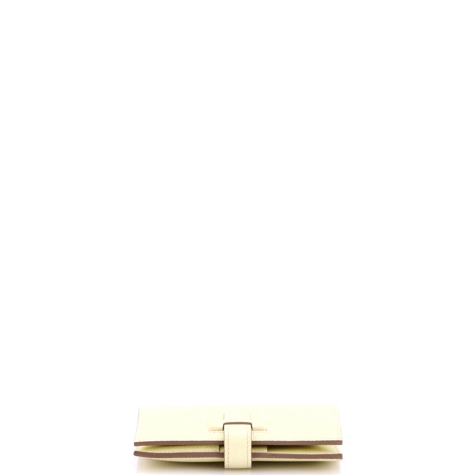 New H Passant Wallet Epsom Compact, Alternate, color, Yellow