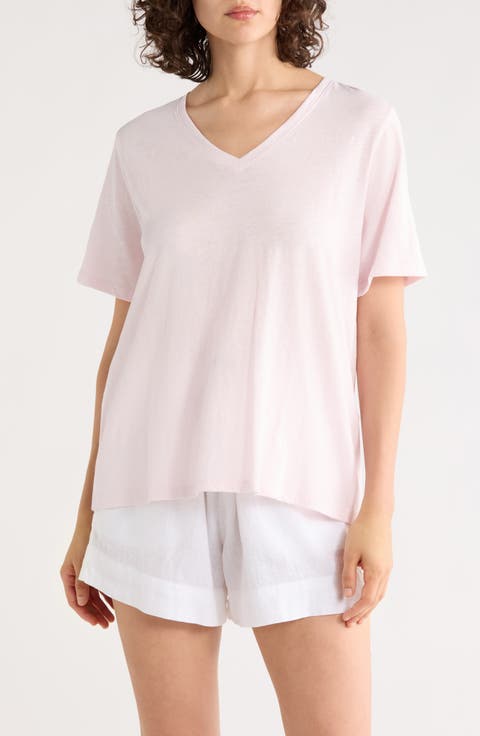 Easy V-Neck Organic Cotton T-Shirt