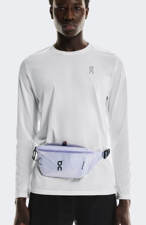 On Nyl Ripstop Belt Bag In Purple