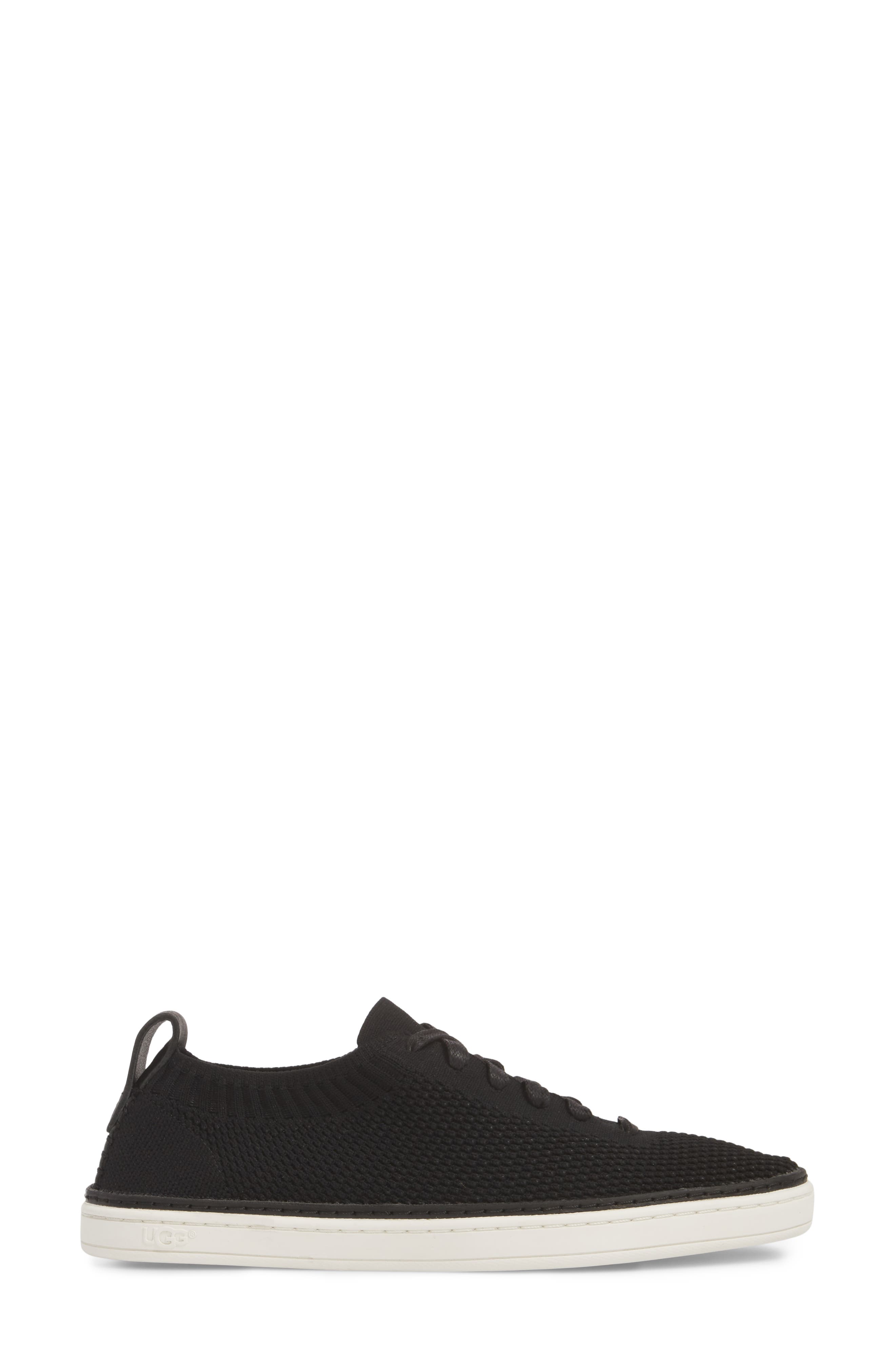 Sidney Sneaker, Alternate, color, BLACK FABRIC