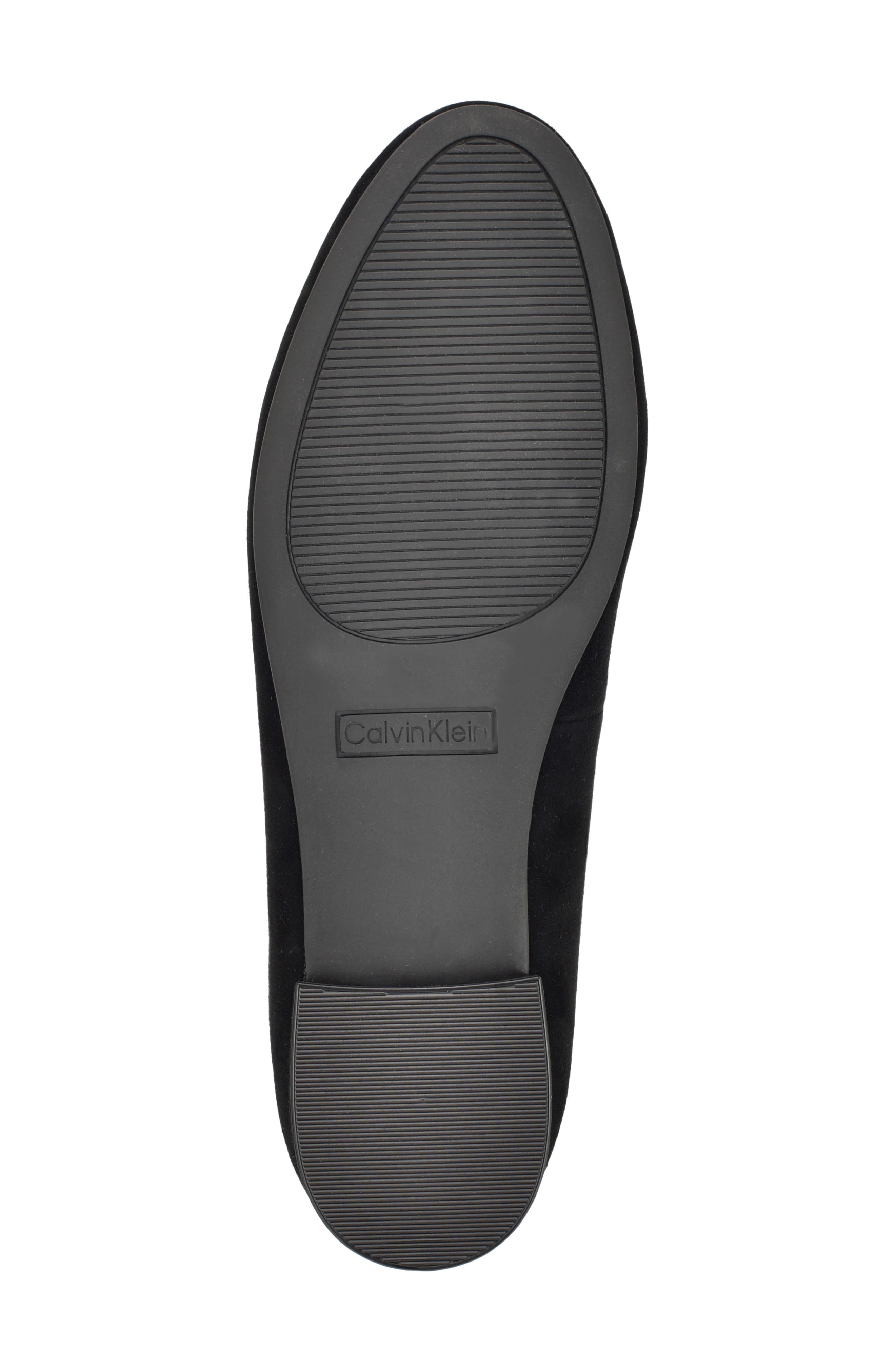 Calvin Klein Cyrie Bow Embellished Ballet Flat, Alternate, color, 