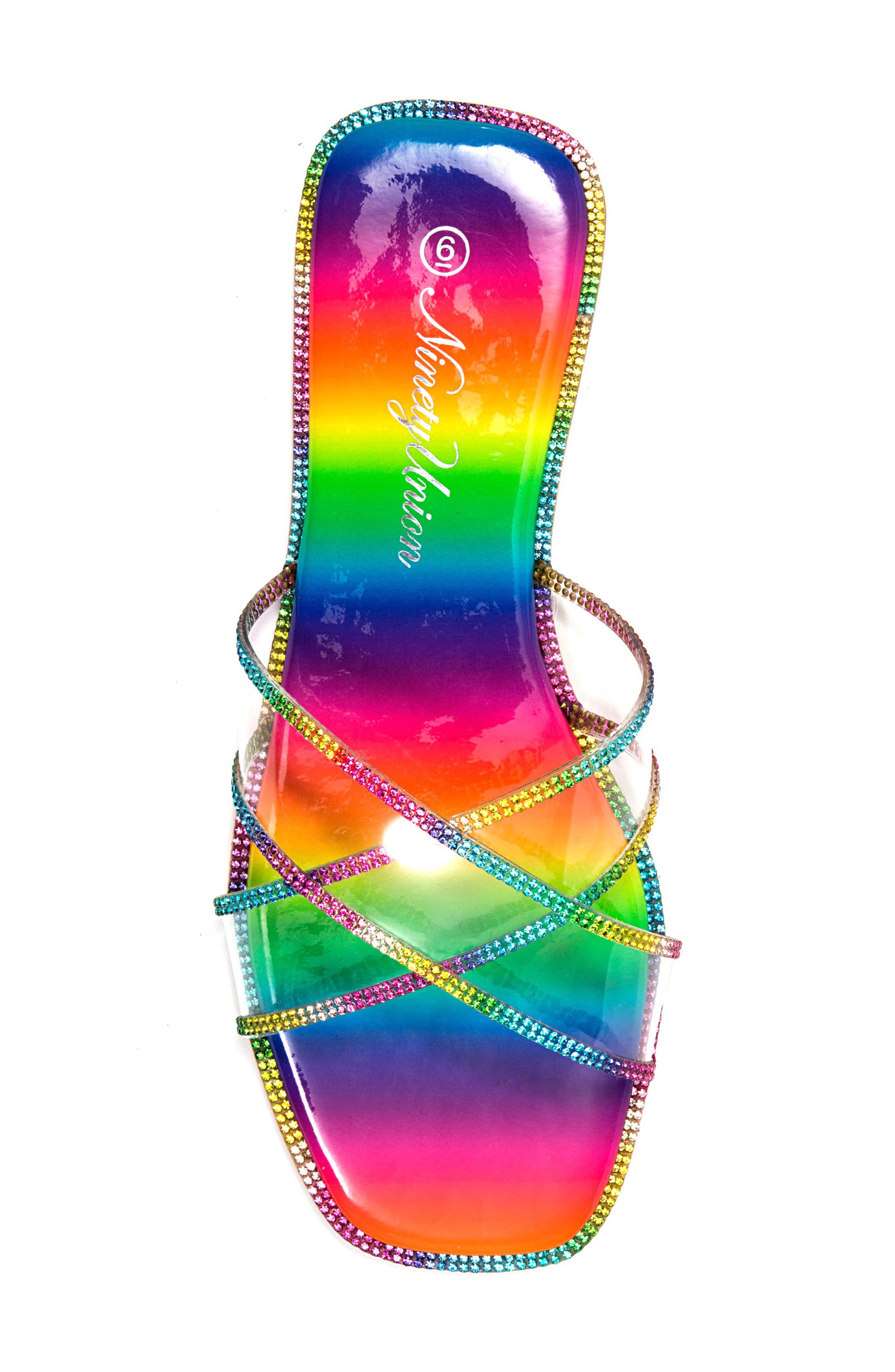 Atlanta Slide Sandal, Alternate, color, MULTI