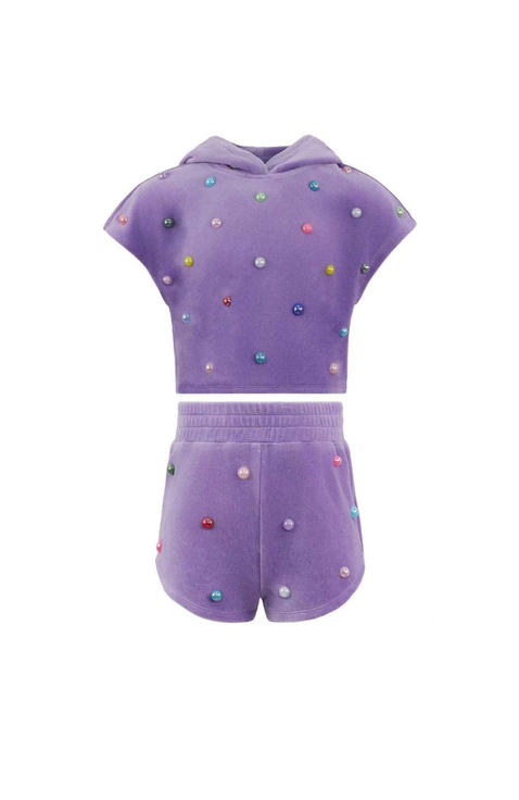 Rainbow Candy Short Set
