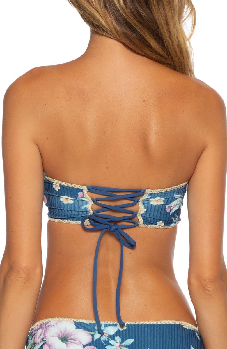 Becca Costa Rica Bandeau Bikini Top, Alternate, color, 