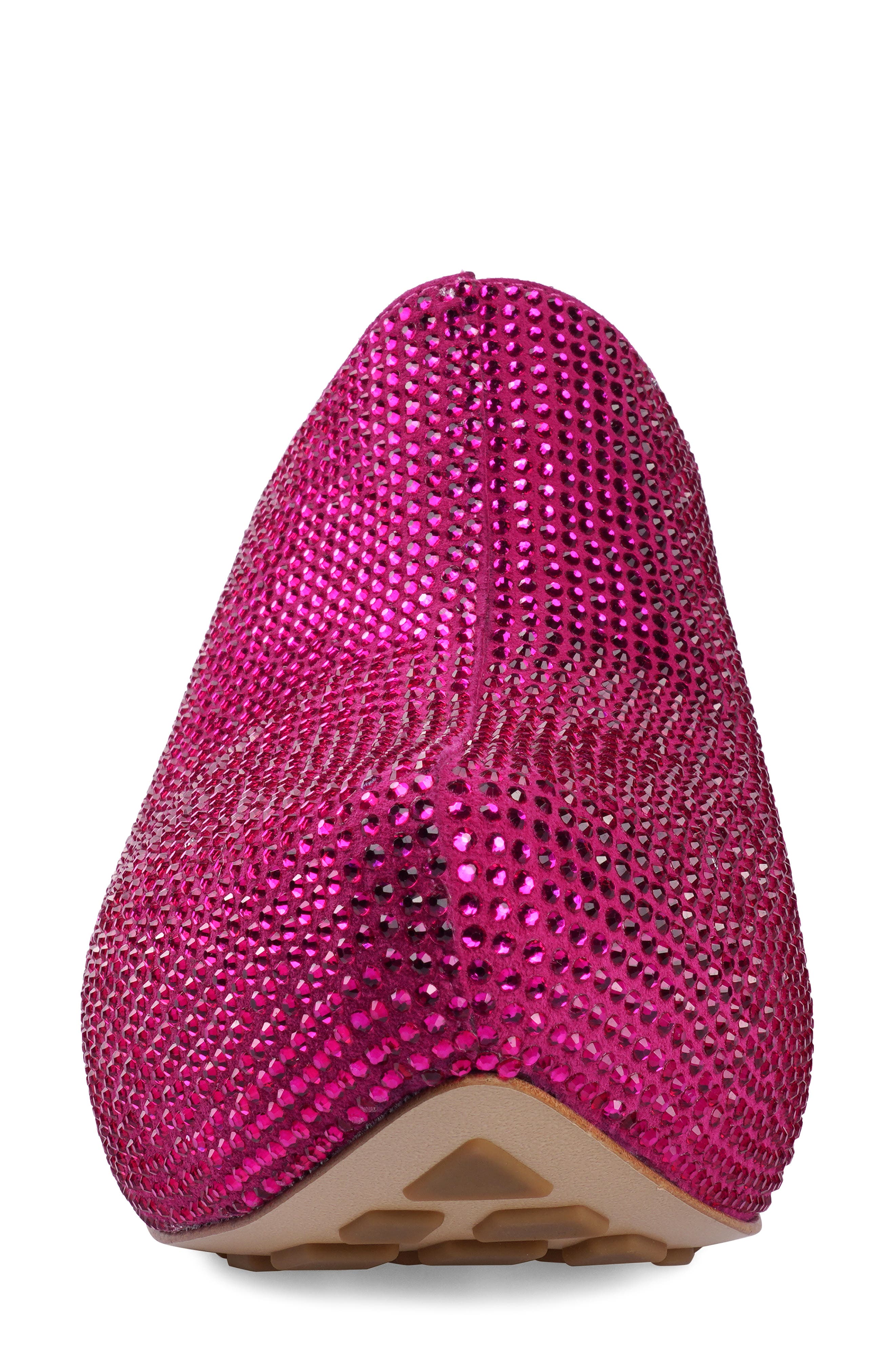 ZIGI Ziska Embellished Clog, Alternate, color, Fuchsia Suede