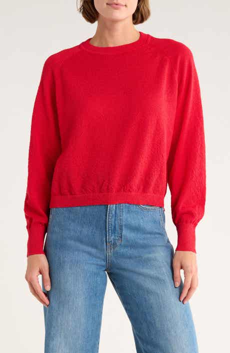 INDUSTRY REPUBLIC CLOTHING Textured Crop Sweater