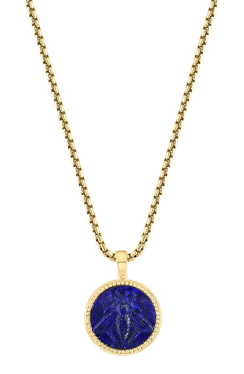 EFFY Lapis Lazuli Pendant Necklace, Main, color, Blue