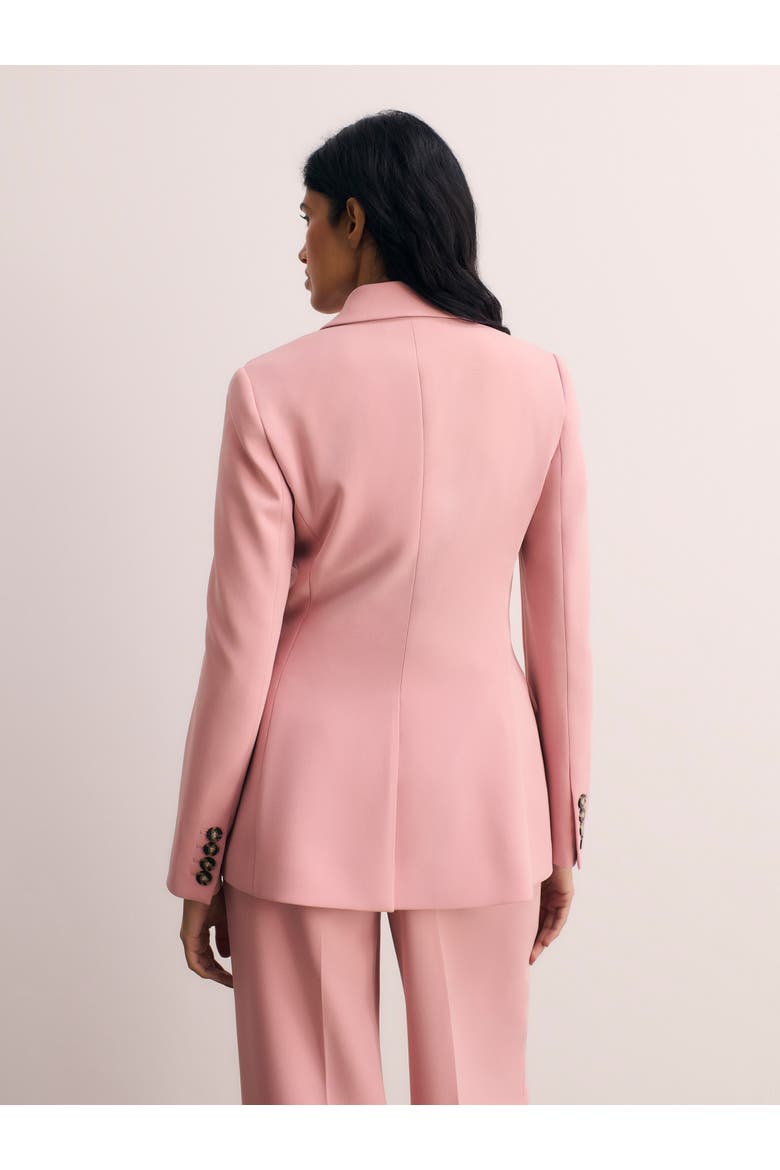 Knighton Doppio Crepe Blazer, Alternate, color, Pink