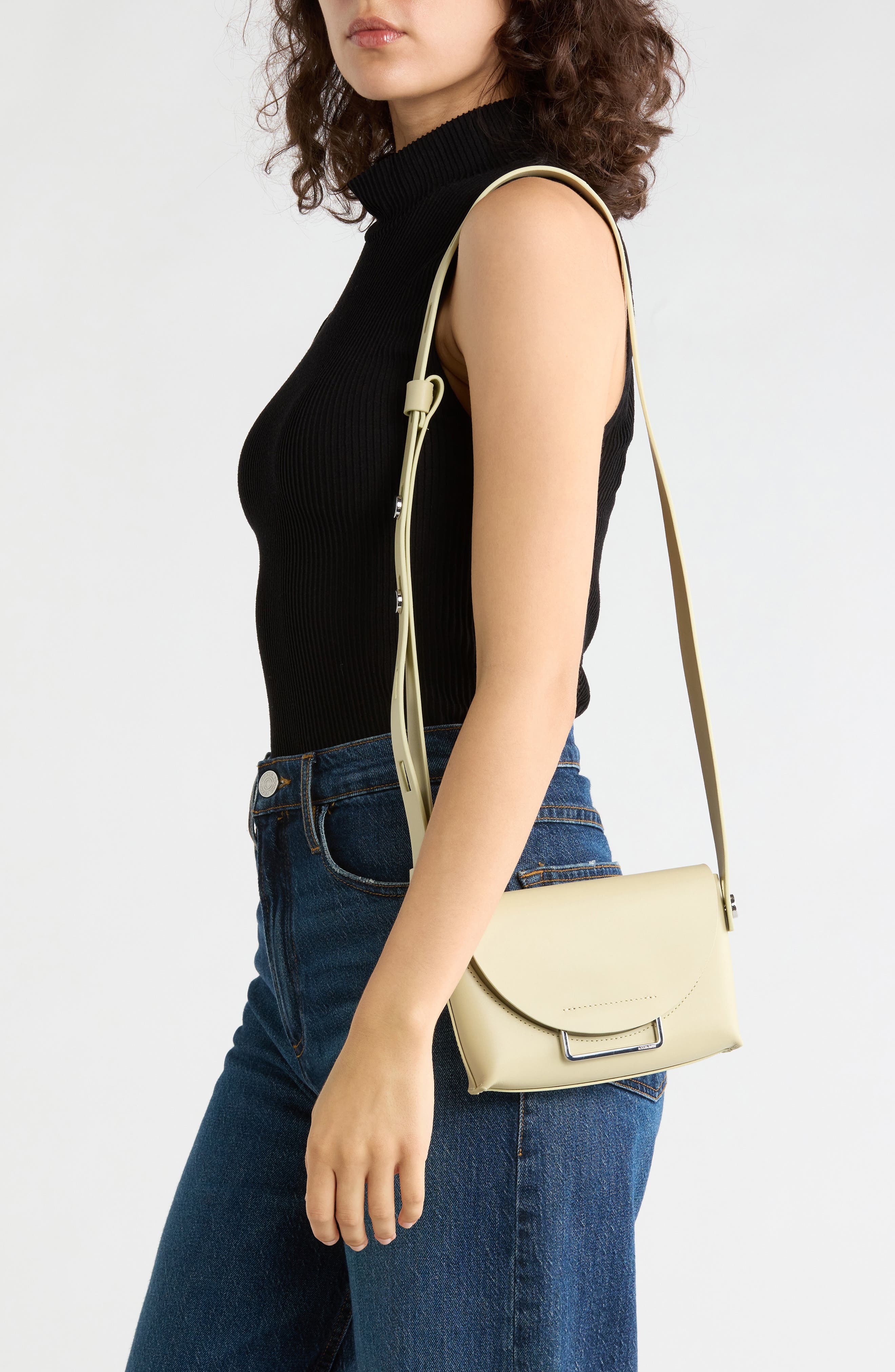 Francine Crossbody Bag, Alternate, color, HAZE GREEN