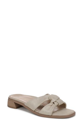 Vionic Mabel Slide Sandal In Gold