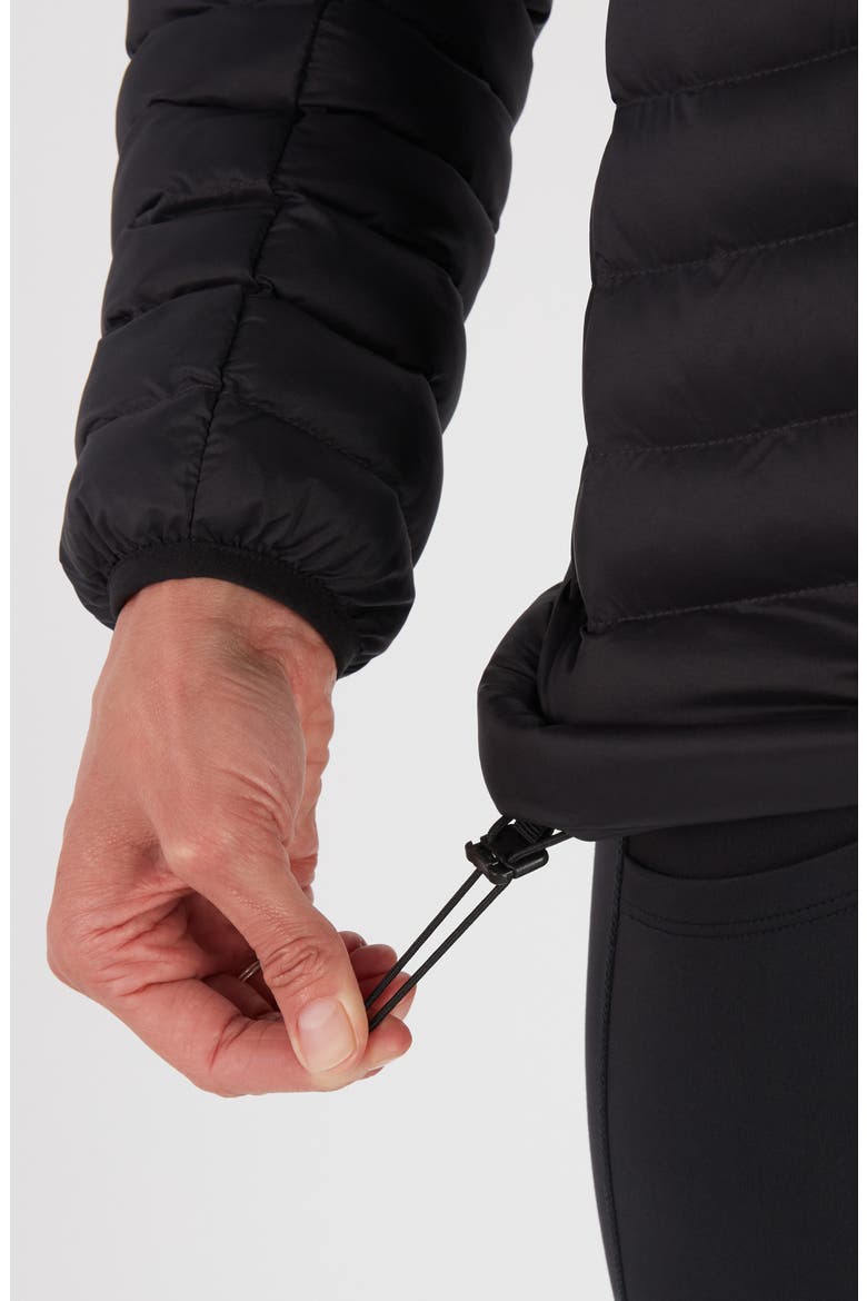Echo Featherless Hooded Jacket, Alternate, color, BLACK