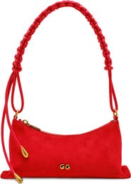 Cult Gaia Osa Suede Shoulder Bag