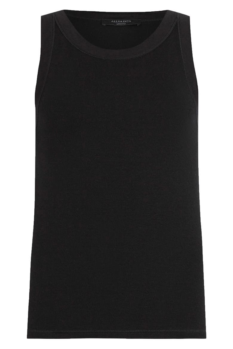 Rina Tank Top, Alternate, color, BLACK