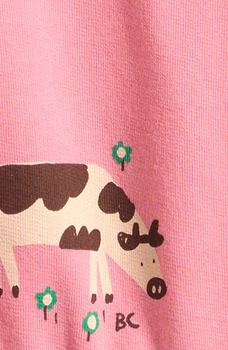 Bobo Choses Farm Adventure Cotton Sweatshirt, Alternate, color, Pink