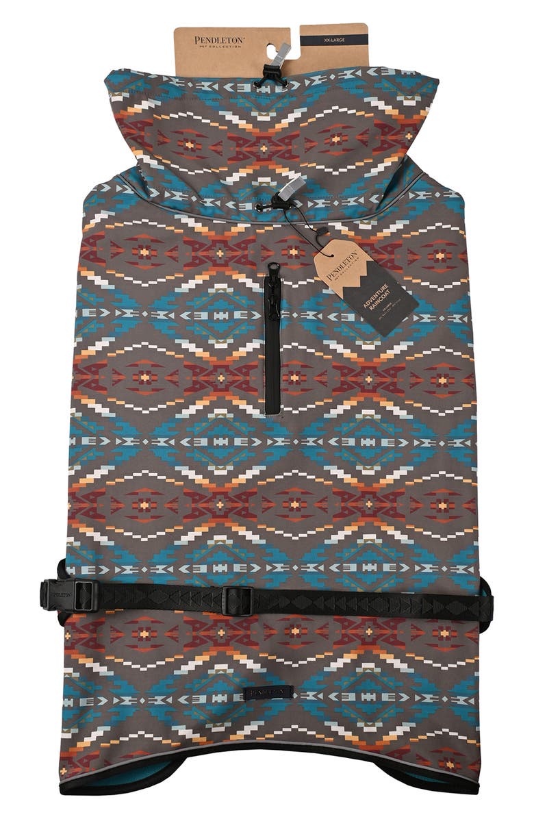 Pendleton Waterproof Adventure Pet Coat, Alternate, color, Carico Lake