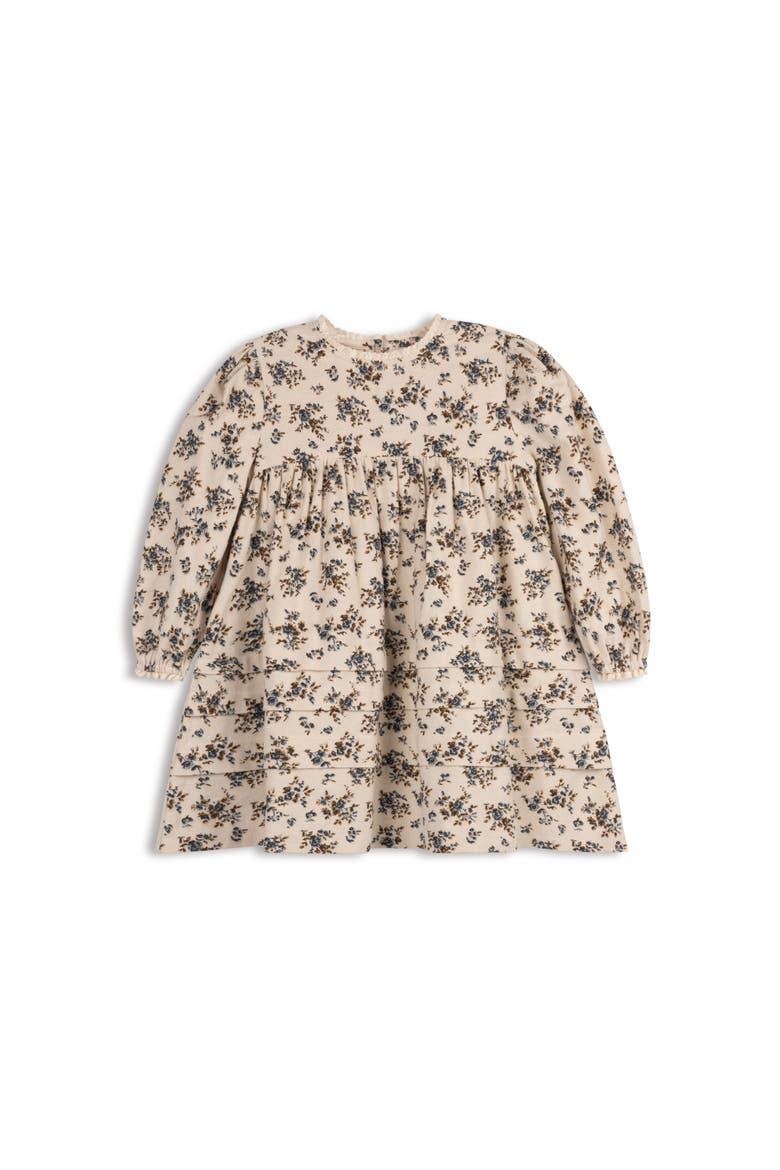 Looms Brushed Floral Dress Collection, Main, color, Ivory