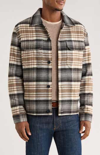 Rodd & Gunn West Arm Plaid Flannel Shirt Jacket