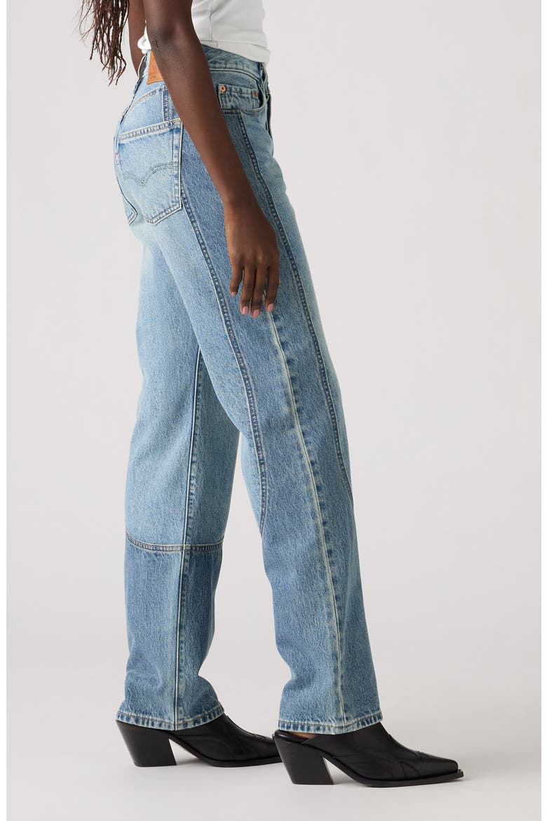 501® '90s Western Chaps High Waist Jeans, Alternate, color, FREE RANGE