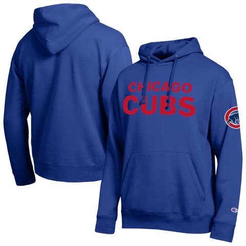 Men's Champion  Royal Chicago Cubs All Star Wordmark Hoodie